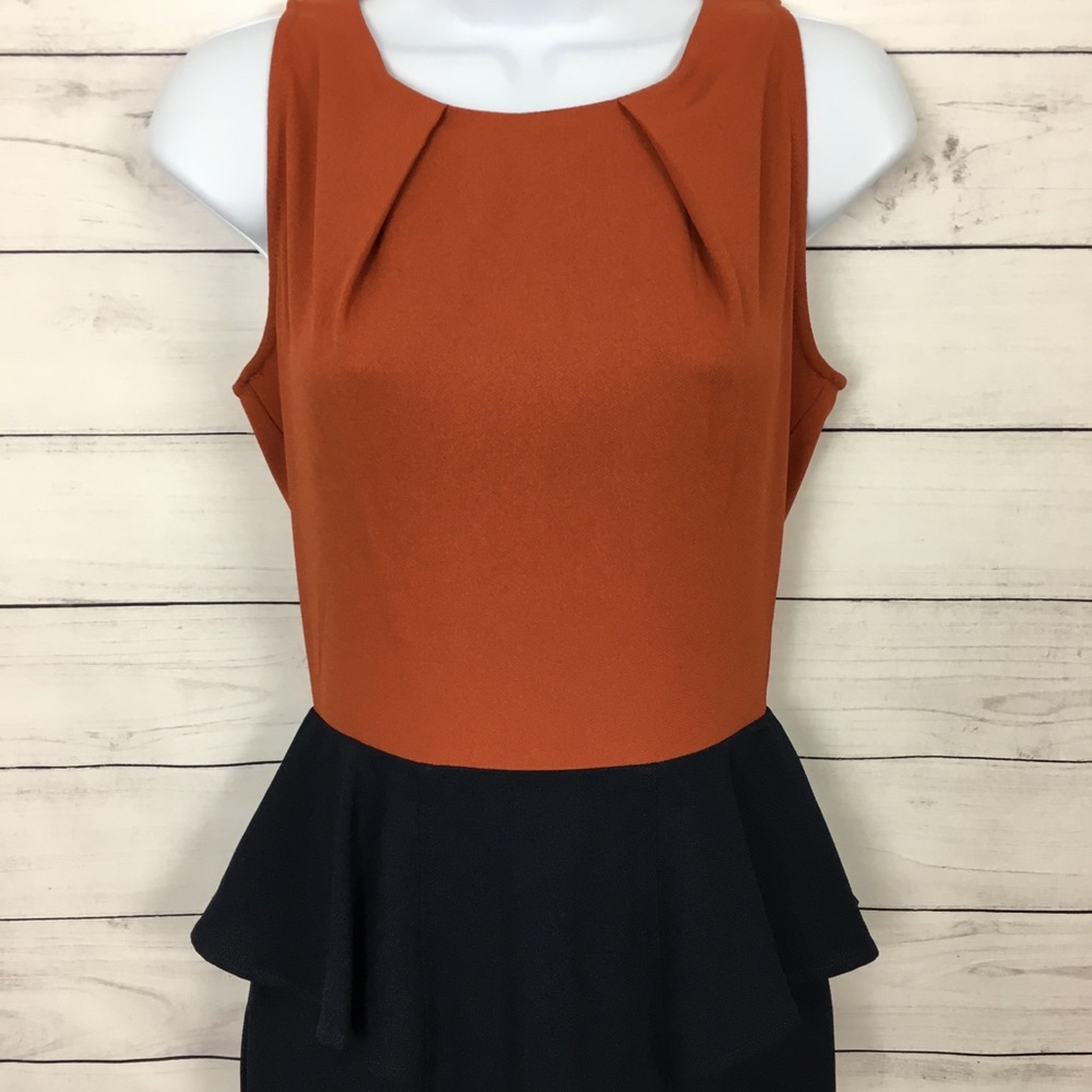 Tinley Road Peplum Color-Block Dress XS - Picture 2 of 7
